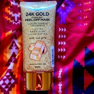 This is a 24K Gold peel off mask